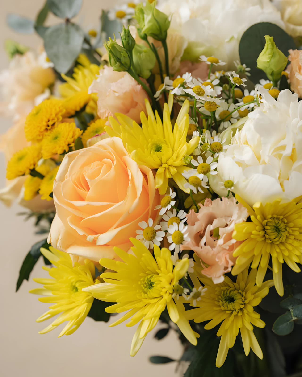 Mourning flowers for a baby